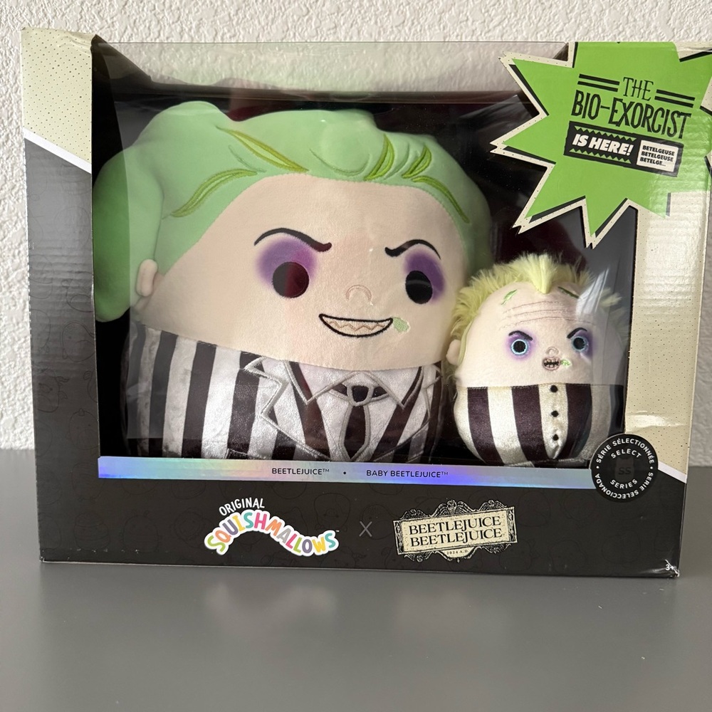 Beetlejuice Select Series Squishmallows NWT